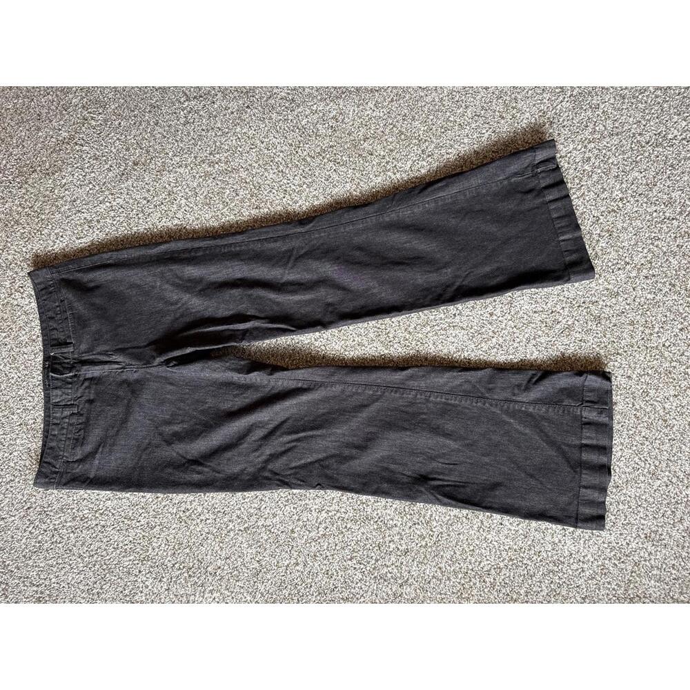 Banana Republic Women's Martin Fit Cotton Business Casual Black Pants Size 8R